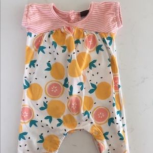 Tea collection baby romper